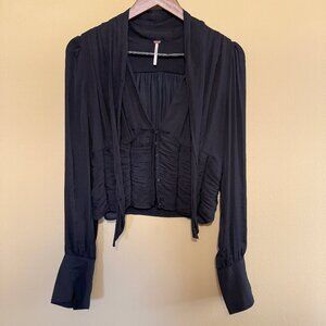 Free People Meet Me There Button Down Shirt